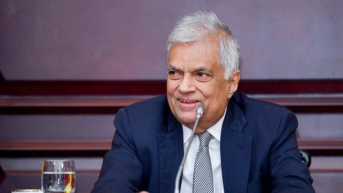 Sri Lanka President Ranil Wickremesinghe