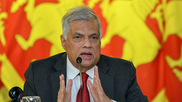 Sri Lanka President Ranil Wickremesinghe