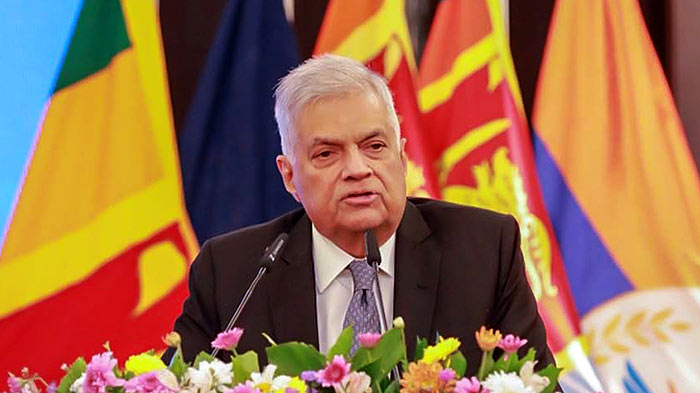 Sri Lanka President Ranil Wickremesinghe