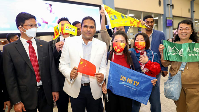Chinese tourists visit Sri Lanka for the first time since COVID-19
