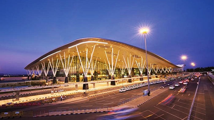 Kempegowda International Airport at Bengaluru India