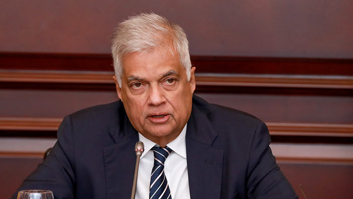 Sri Lanka President Ranil Wickremesinghe