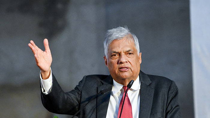 Sri Lanka President Ranil Wickremesinghe