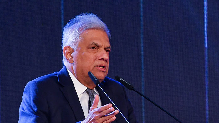 Sri Lanka President Ranil Wickremesinghe