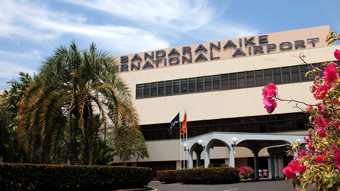 Bandaranaike International Airport in Sri Lanka