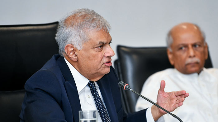 Sri Lanka President Ranil Wickremesinghe