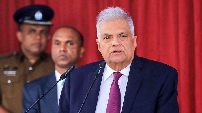 Sri Lanka President Ranil Wickremesinghe