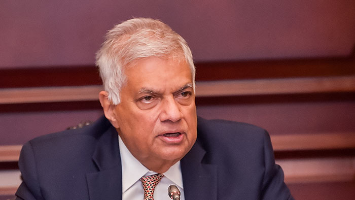 Sri Lanka President Ranil Wickremesinghe