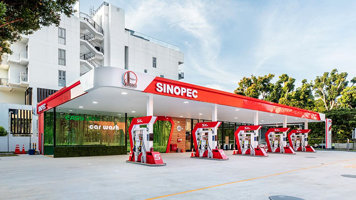 Sinopec fuel station