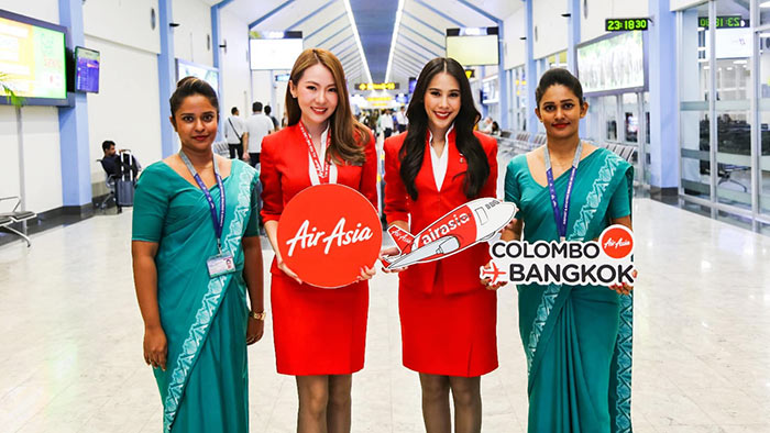 Thai AirAsia resumes flights from Bangkok to Colombo, Sri Lanka