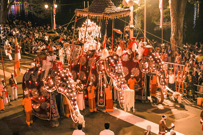 Kandy Esala Perahara in Sri Lanka