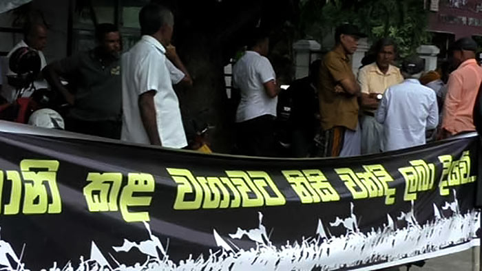 Sri Lankan farmers protest