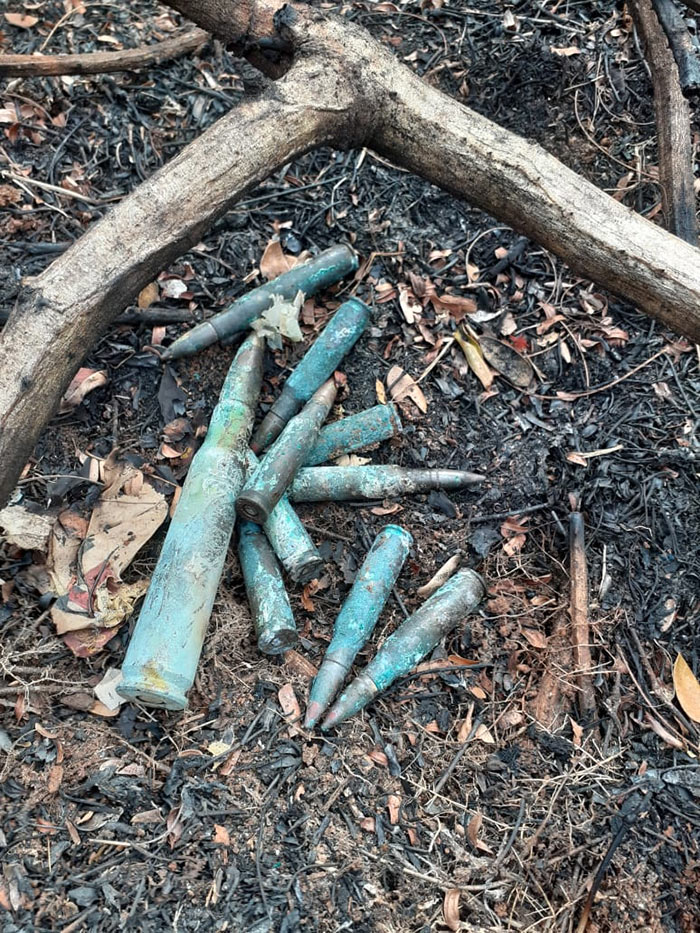Explosives found in the Victoria reserve in Sri Lanka