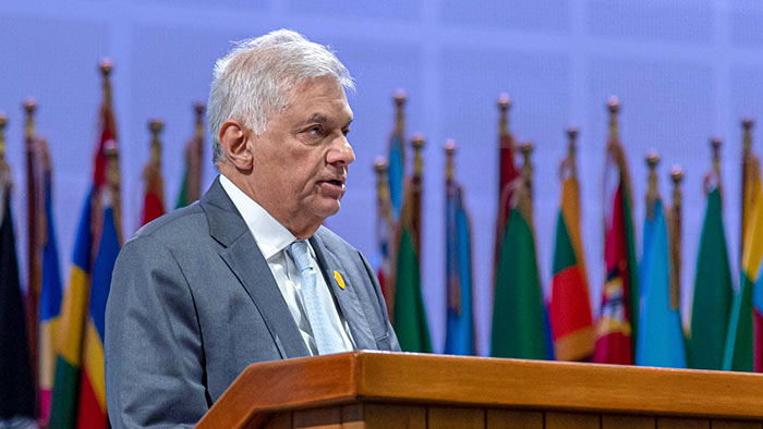 Sri Lanka President Ranil Wickremesinghe