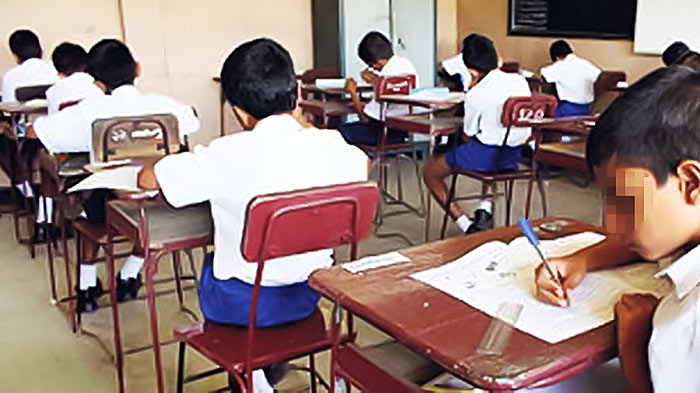 Grade 5 scholarship exam in Sri Lanka