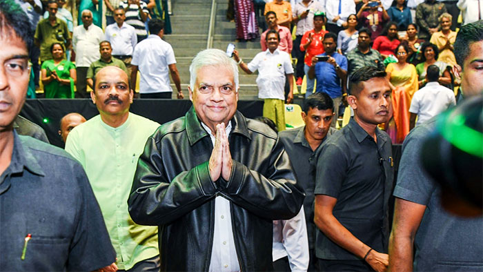 Sri Lanka President Ranil Wickremesinghe