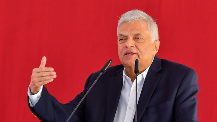 Sri Lanka President Ranil Wickremesinghe