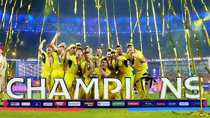 Australia won the Cricket World Cup 2023