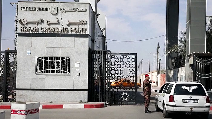 Rafah crossing point