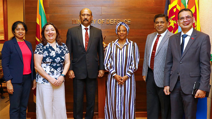 Bill & Melinda Gates Foundation delegation meets Sri Lanka's Defence Secretary