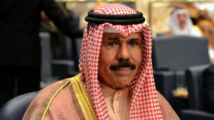 Kuwait&apos;s leader Emir Sheikh Nawaf al-Ahmad al-Jaber al-Sabah