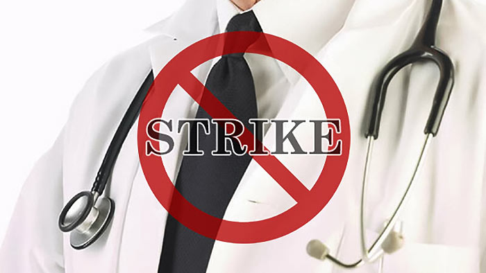 Doctors' strike in Sri Lanka