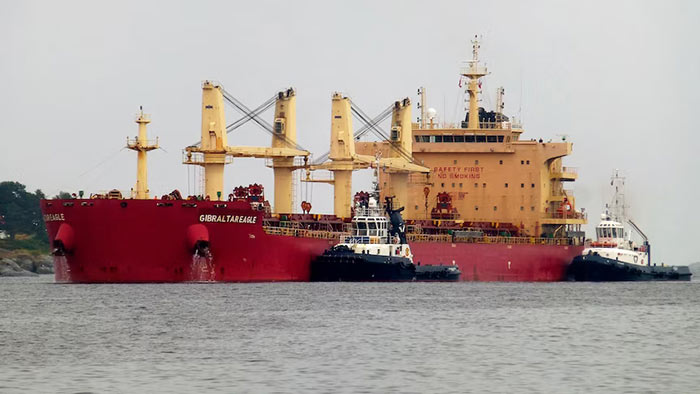 Gibraltar Eagle ship