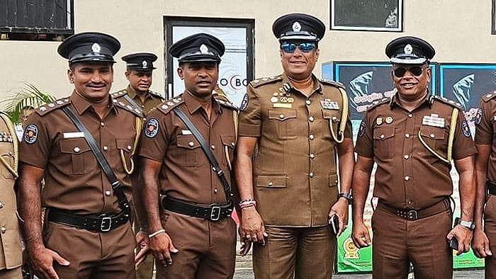 Cricketer Kusal Janith Perera and Chamara Silva joined Sri Lanka Police