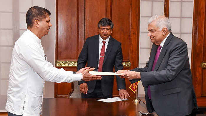 Lohan Ratwatte sworn in as State Minister of Plantation Industries and Mahaweli Development