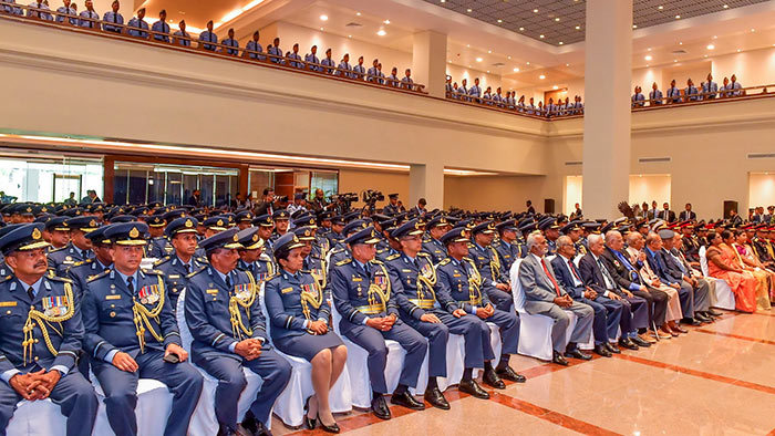 Sri Lanka President opens new Headquarters of Sri Lanka Air Force