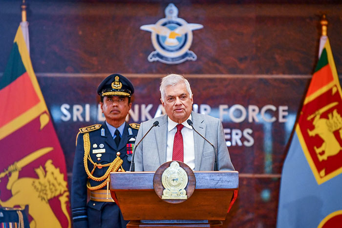 Sri Lanka President opens new Headquarters of Sri Lanka Air Force