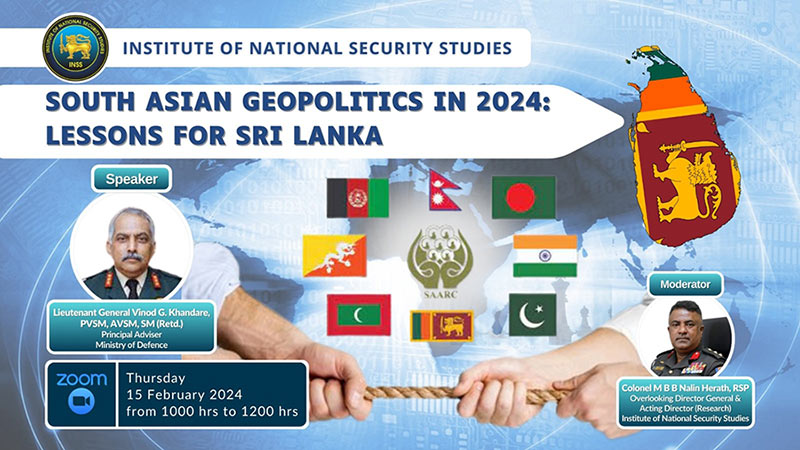 National security webinar in Sri Lanka