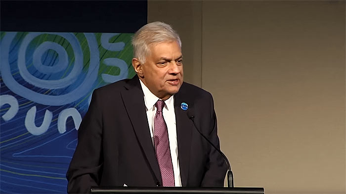 Sri Lanka President Ranil Wickremesinghe addresses 7th Indian Ocean Conference in Perth Australia