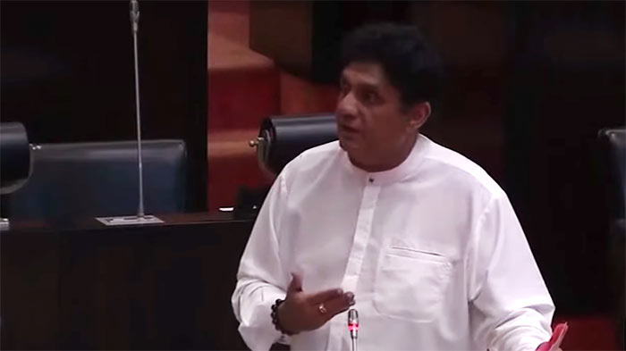Sajith Premadasa in the Parliament of Sri Lanka