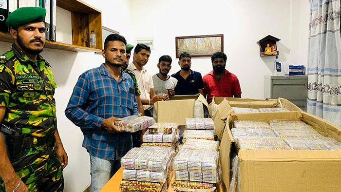 STF seizes drugs worth Rs. 100 million in Wattala Sri Lanka