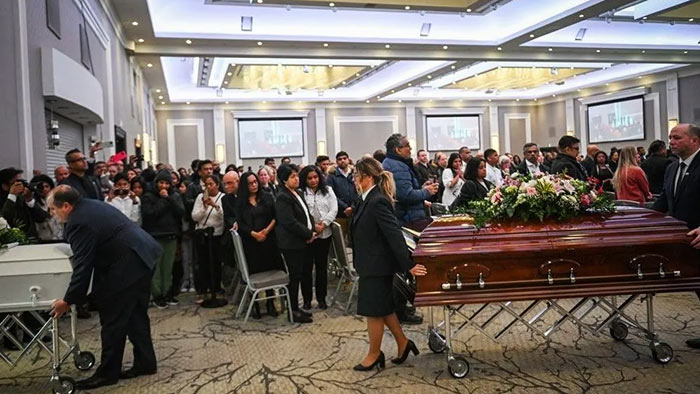 Funeral of Sri Lankan family slain in Ottawa, Canada