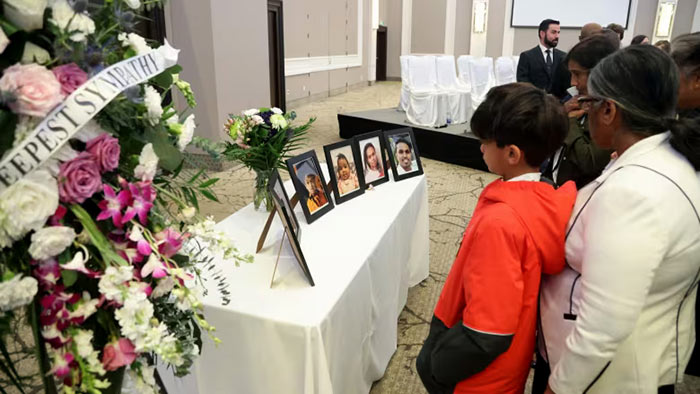 Funeral of Sri Lankan family slain in Ottawa, Canada