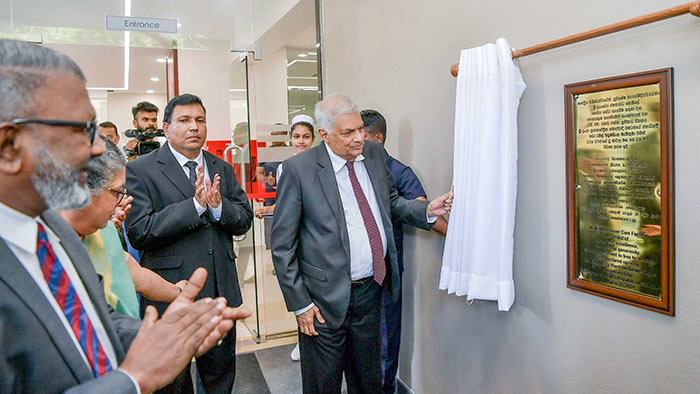 M.H. Omar Liver Care Facility of Ragama Teaching Hospital inaugurated