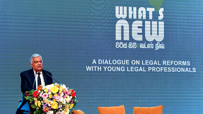 Sri Lankan President Ranil Wickremesinghe