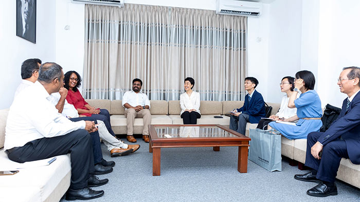 Chinese Communist Party delegation meets Anura Kumara Dissanayake