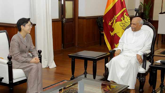 Ambassador of the Republic of Korea, Ms. Miyon Lee meets Prime Minister Dinesh Gunawardena