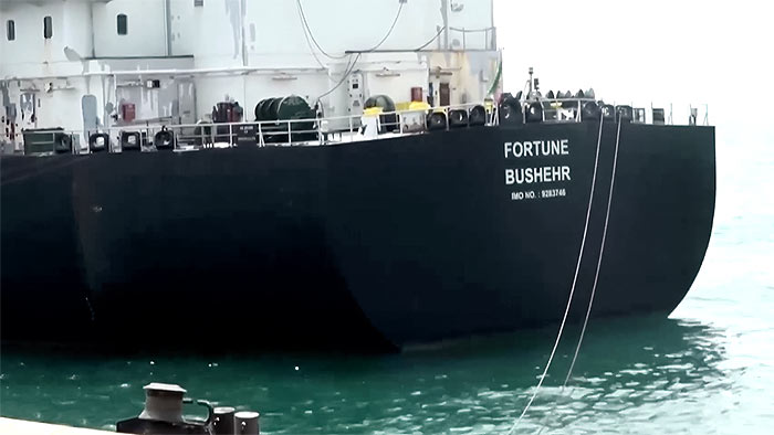 Iranian oil tanker Fortune Bushehr