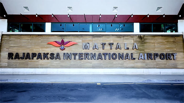 Mattala airport in Sri Lanka