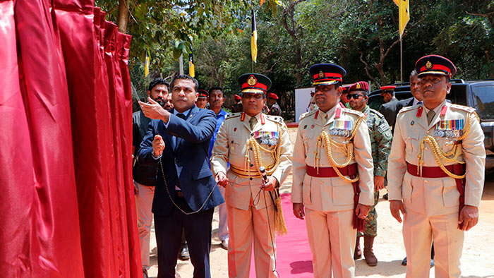 National Cadet Corps Unveils New Training Centre in Mullaitivu Sri Lanka
