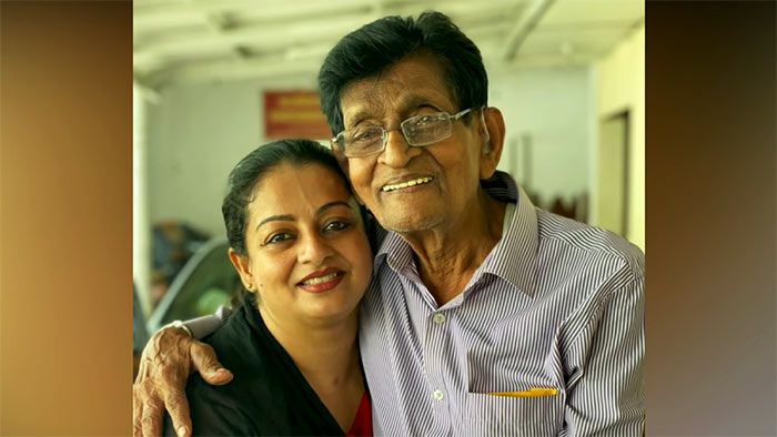 Dr. Premadasa Mudunkotuwa with Samitha Mudunkotuwa