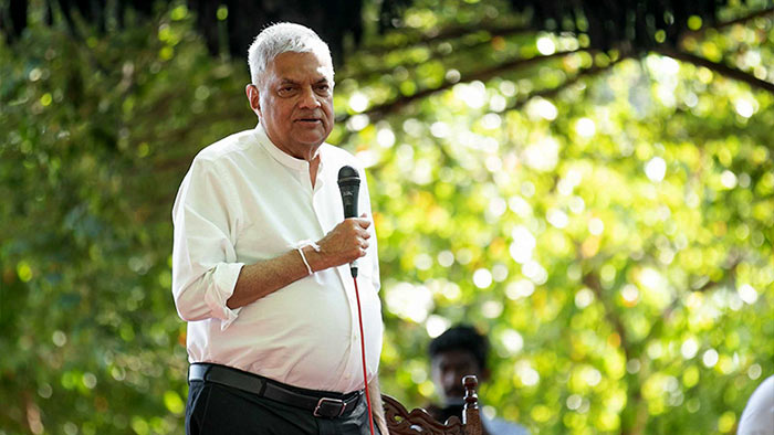 Sri Lanka President Ranil Wickremesinghe