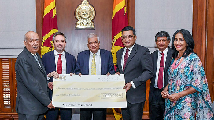 Sri Lanka Donates $1 Million to assist Gaza's conflict-affected Children