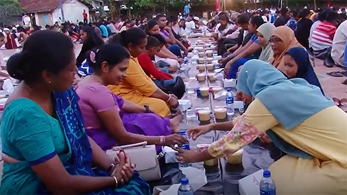 Sri Lanka Muslim organization hosted an iftar in Colombo