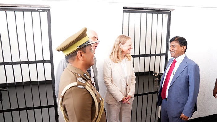 Justice Minister Wijeyadasa Rajapakshe inaugurates mobile courts across three prisons in Sri Lanka