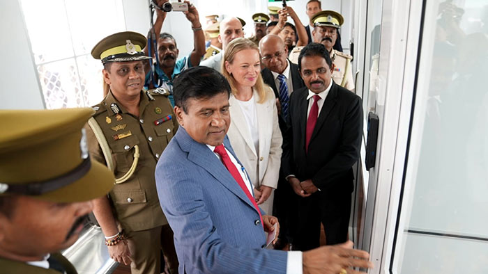 Justice Minister Wijeyadasa Rajapakshe inaugurates mobile courts across three prisons in Sri Lanka